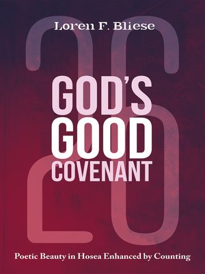 cover image of God's Good Covenant